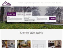 Tablet Screenshot of ingatlanvarazs.hu